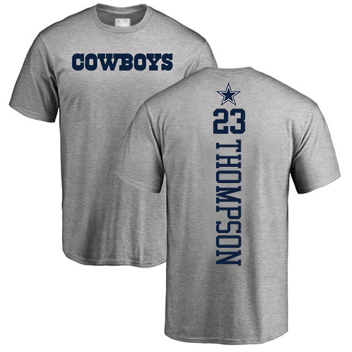 Men Dallas Cowboys Ash Darian Thompson Backer #23 Nike NFL T Shirt